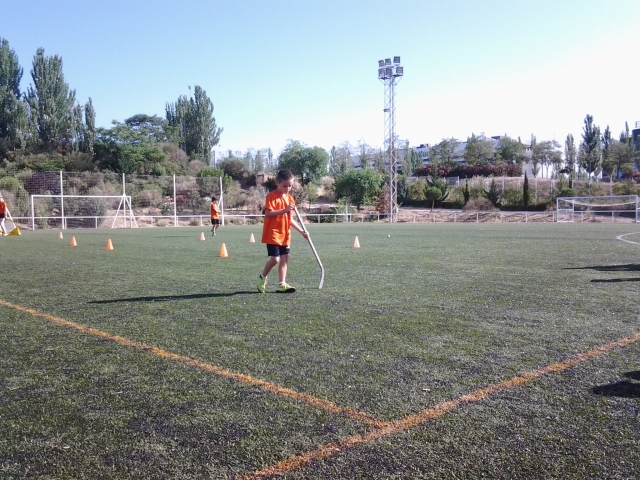 Partido en el campamento